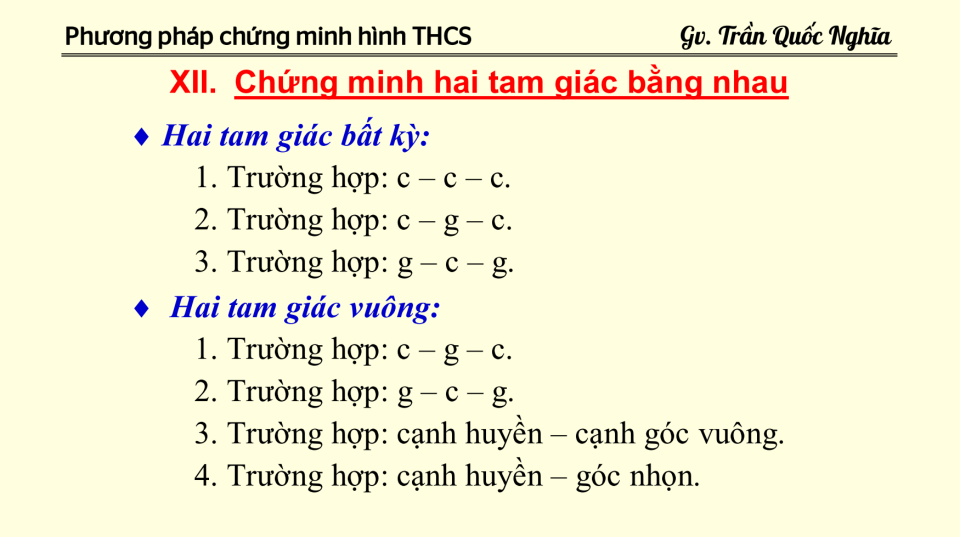 Phương pháp chứng minh hình học cấp 2-onthitoan.vn
