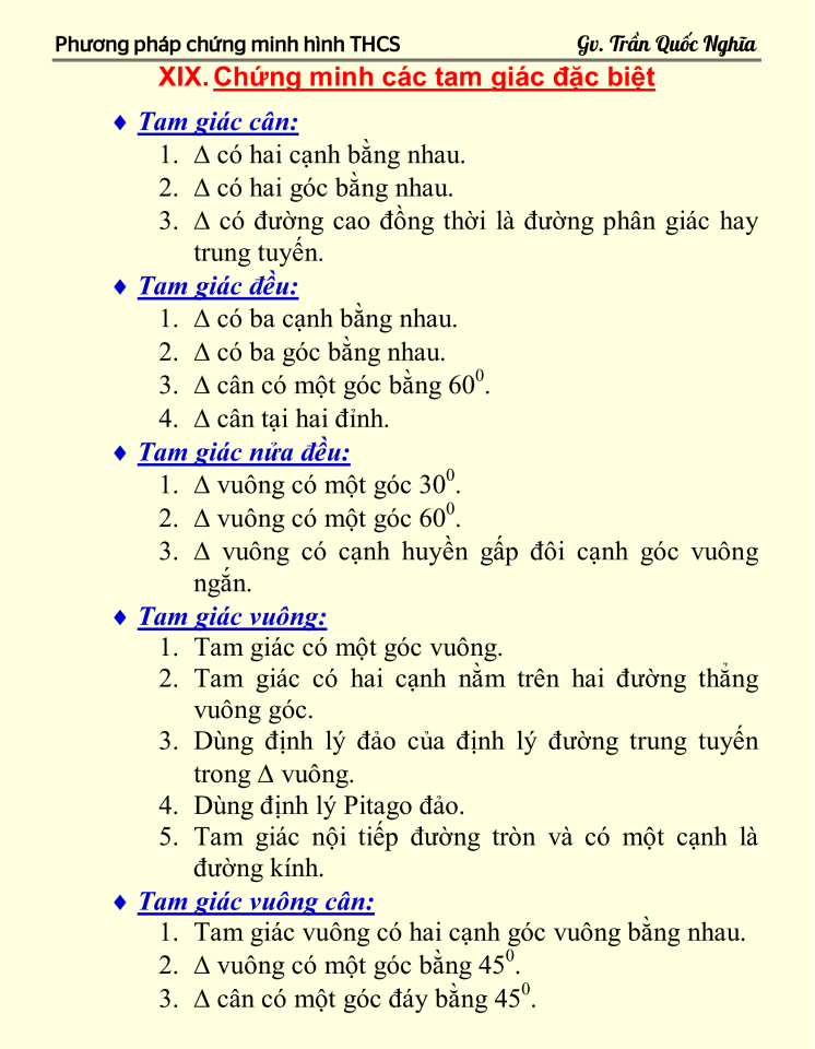 Phương pháp chứng minh hình học cấp 2-onthitoan.vn