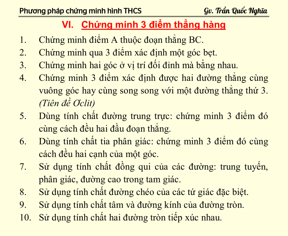 Phương pháp chứng minh hình học cấp 2-onthitoan.vn