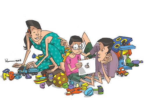 Sai lầm khi không dạy con từ bé Sai lầm khi không dạy con từ bé