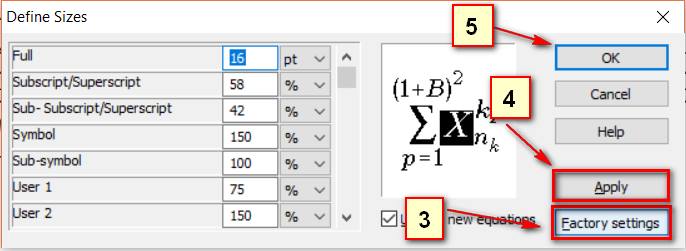 Sửa lỗi lệch dòng công thức mathtype trong word phần 2